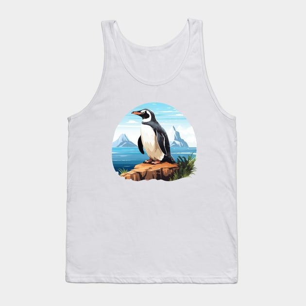 Galapagos Penguin Tank Top by zooleisurelife